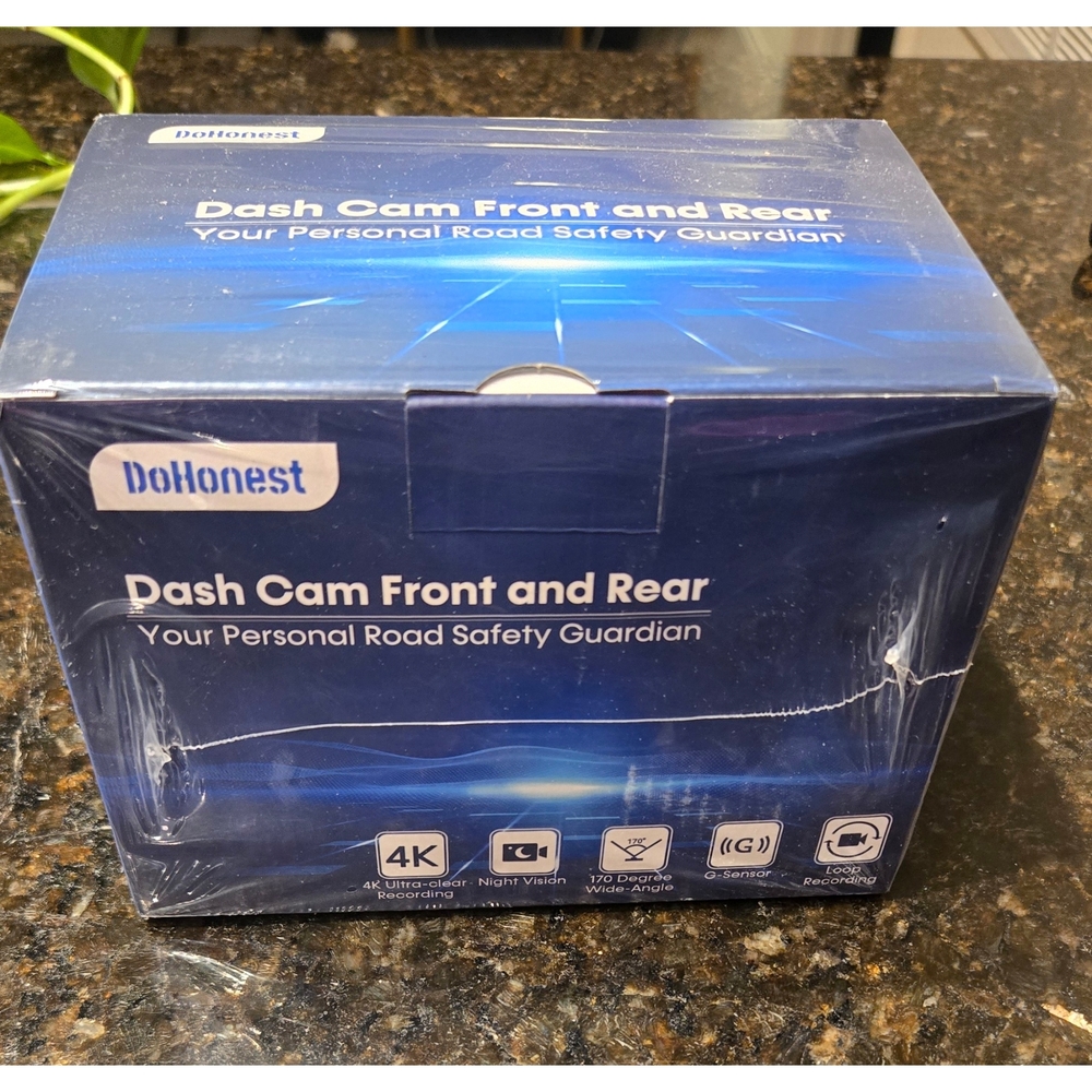 NEW Dohonest Front Rear Dash Camera 4K Night Vision
